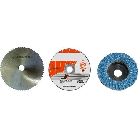 Schleifscheibe mit 75 mm Bohrungsdurchmesser, 10 mm, Multifunktions-Zubehör für elektrische Winkelschleifer, 3 optional (1/5)