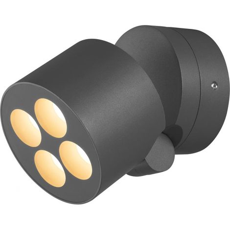 Plafonnier et applique saillie R-CUBE 2700/3000K 15W PHASE 70° gris - SLV - 1007511