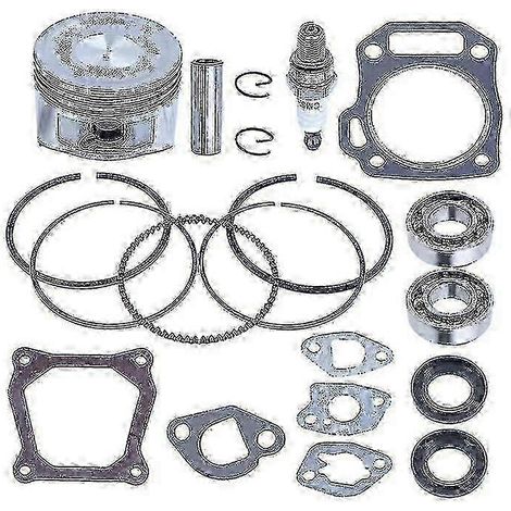 Kit piston pour moteur Honda GX160 5,5 ch avec roulements et joints de vilebrequin (1/4)