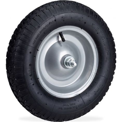 Roue pour brouette 4,80 4,00-8 incl. axe (1/5)