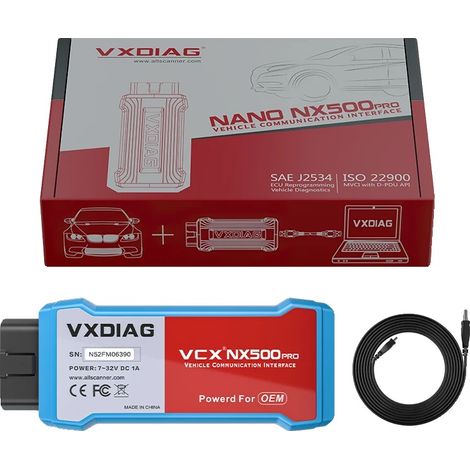 Escáner OBD2, programación de ECU, compatibilidad multisistema, WIFI NX500 PRO (1/2)