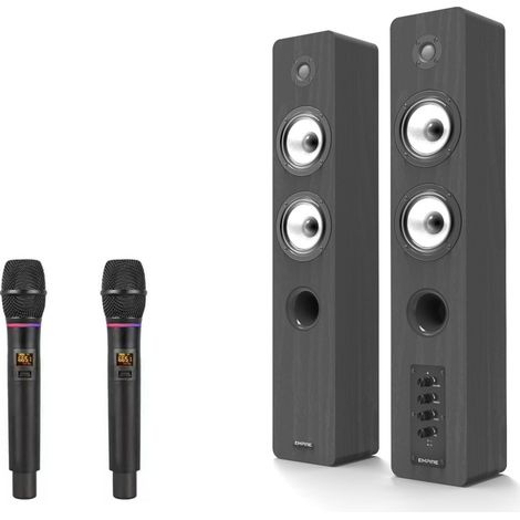 Empire Media AV.PROEDGE2M altavoz Negro Inalámbrico y alámbrico 80 W