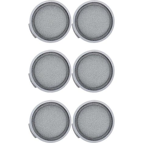 Lot de 6 filtres HEPA pour aspirateur sans fil portable Xiaomi Mijia SCWXCQ01RR Roborock H6 - Accessoires de rechange (1/5)