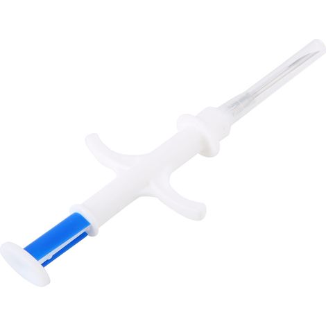 FDX B 134,2K/125K RFID-Mikrochip für Haustiere (Glastransponder) mit Spritze, für Hunde und Katzen, 1,25 x 7 mm (1/5)
