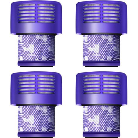 4er-Pack V10-Filter für Dyson-Staubsauger, 4 Ersatzfilter für Dyson V10, V10 Absolute, V10 Animal, V10 Motorhead, SV12 Ersatzteil P/N 969082-01 (1/5)