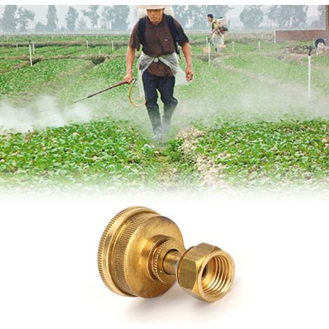 Lot de 2 buses de pulvérisation haute pression réglables à filetage femelle G1/4" pour l'irrigation agricole (1/5)