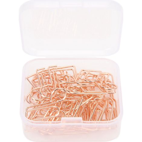 20 Paper Clips Cute Musical Note Shaped Durable Rustproof Paper Clips for Paperwork Ideal for Home School Office Use (1/5)