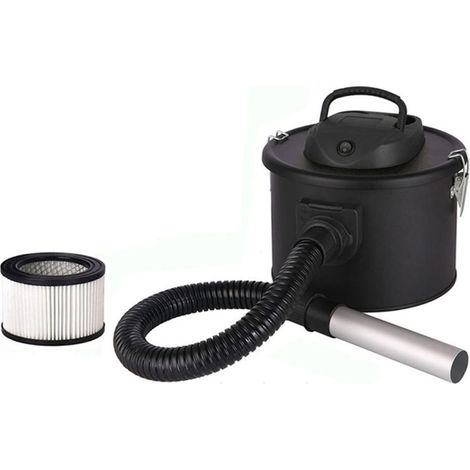 TrAdE Shop Traesio - Aspiracenere Professionale Doppia Funzione Soffiatore Filtro Hepa Lavabile 600w 10lt -
