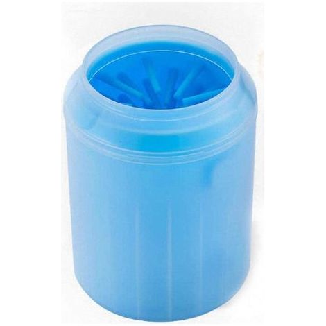Portable chien patte rondelle chien patte nettoyant SiliCône pied lavage tasse pour chiens chats grande taille, (1/3)