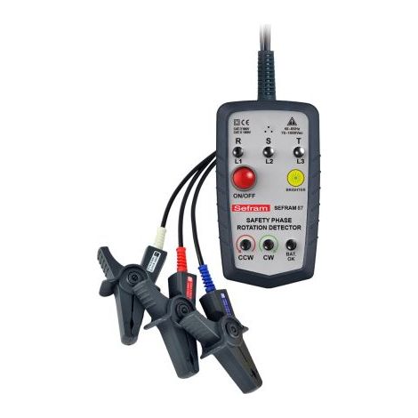 Testeur de rotation de phase Sefram 87 ( Prix pour 1 )