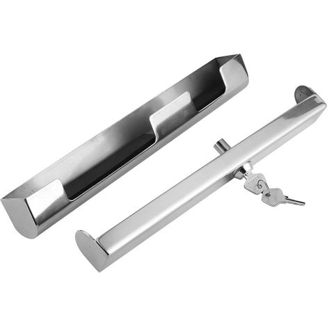 Antivol pour moteur hors-bord marin avec 2 clés, haute sécurité, quincaillerie en acier inoxydable (1/5)