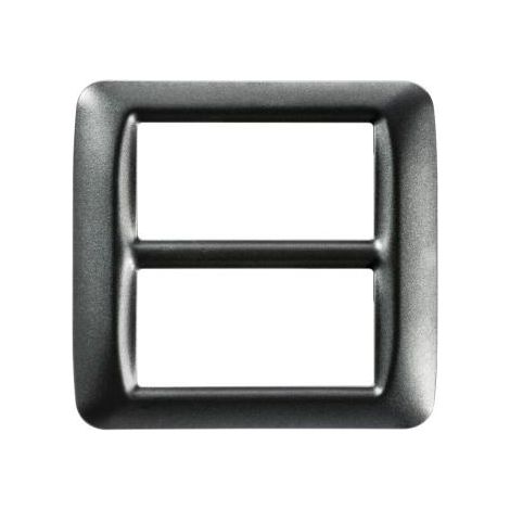 PLAQUE 8 POS.ARDOISE METALL.TOP SYSTEM GEWISS GW22617