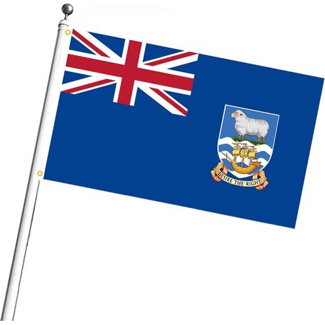 de l île des Falkland 91 x 152 cm drapeau Union Jack avec (1/5)