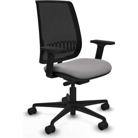 Silla de oficina piqueras y crespo Alares negro soporte lumbar (1/2)