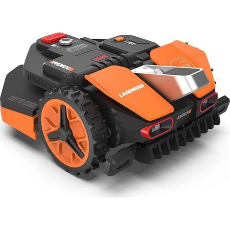 Worx – Robot tondeuse connecté LANDROID VISION – Surface d'action 1300 m² – Guidage aléatoire pour terrains avec obstacles – Largeur de coupe 22 cm (1/3)