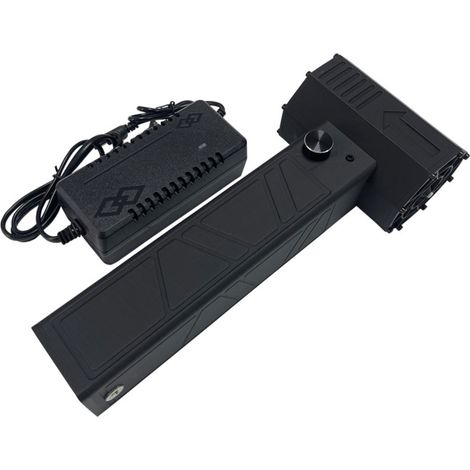 Ventilador turbo portátil Culvert 64, tipo huracán, con batería integrada de 8000 mAh y velocidad ajustable de forma continua hasta 130 000 rpm.