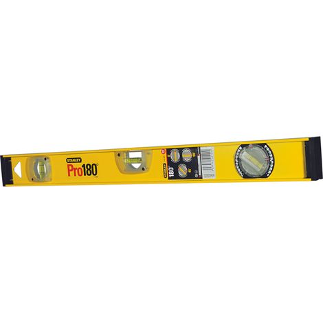 Stanley LIVELLA A 3 BOLLE REGOLABILE  cm. 60