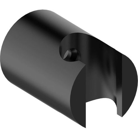 Sapho - Soporte de ducha, negro mate 1205-15B (1/2)