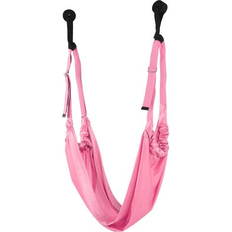 Sangle de Yoga Rose Ajustable pour Étirement du Dos, Jambes et Ceinture - Bande Élastique Fitness (1/5)