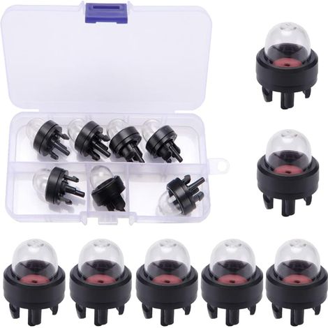 7 Pièces Ampoule Amorçage D'essence, Ampoule de Carburant Pompe, Bulle D'huile de Carburateur, pour Stihl/Weed Eater/McCulloch/Ryobi Echo (1/5)