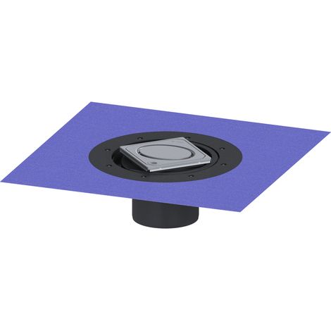 Pieza superior KESSEL Variofix - rejilla de diseño oval, V2A, Lock & Lift, L 15, 48905