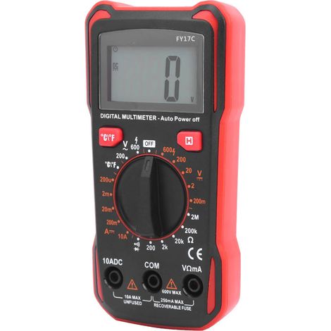FY17C Digitales Multimeter Tragbares Gerät zur Messung von Wechsel- und Gleichspannung sowie Gleichstrom (1/5)