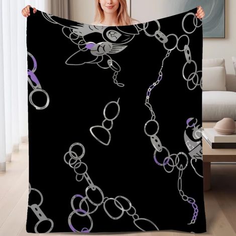Couverture de lit en polaire, jeté doux et chaud de printemps, légère et luxueuse en microfibre de polyester, décoration intérieure cosy, cadeau attentionné pour hommes et femmes,6080 pouces (1/4)