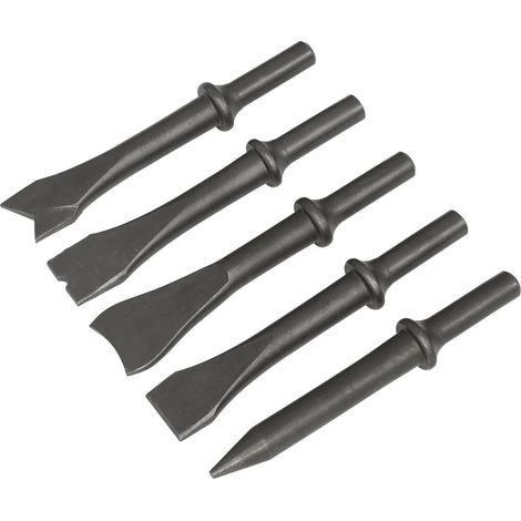 Sealey SA12C Air Hammer Chisel Set 120mm 5pc (1/2)