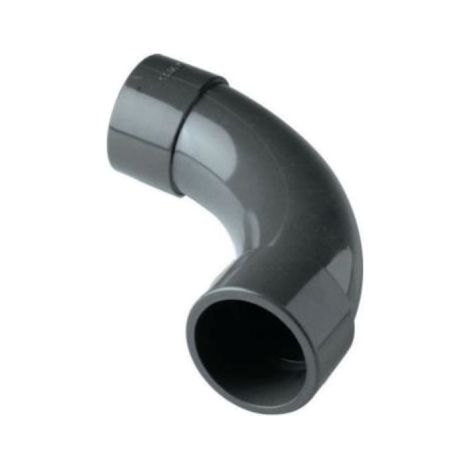 Codo de gran radio 90 grados para pegar MAREVA - D63 - FF - 900296