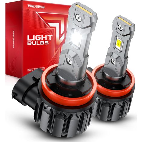 H11 LED 30000LM 6500K CANBUS, 2pcs (1/5)