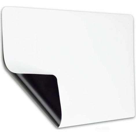 Tableau blanc magnétique INF A3 pour réfrigérateur - Blanc (1/4)