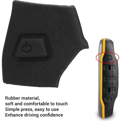 Bouton d'Alimentation en Caoutchouc de Remplacement pour GPS Montana 600 610 650 650t 680t, Durable et Confortable (1/5)