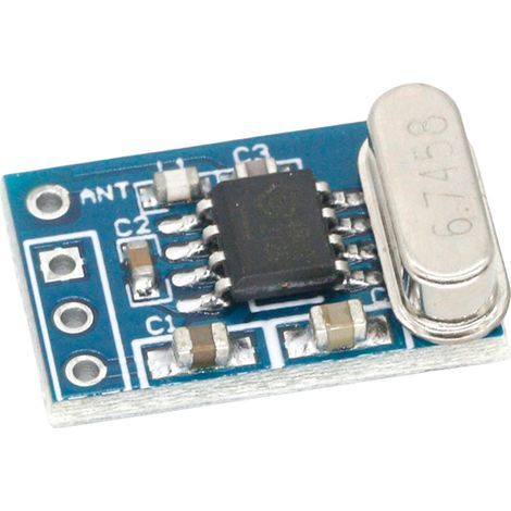 Module émetteur-récepteur sans fil Jixopn 433 MHz, puce ASK/OOK, circuit imprimé SYN115/SYN480R pour télécommande (1/5)
