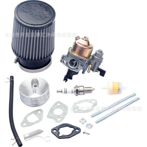Kompatibel mit Predator 212cc 6.5 CT200U-EX BT200 Vergaser, Luftfilter und Zündkerzensatz. (1/5)