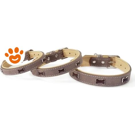 Camon Dog Collare "Timber" Marrone - 25x520 mm - Accessori