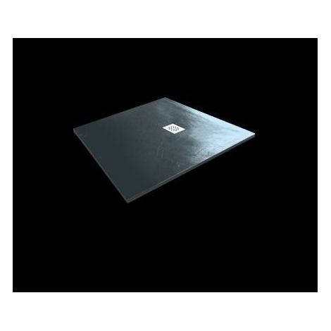 Top cuadrado ducha catcher 90cm NEGRO
