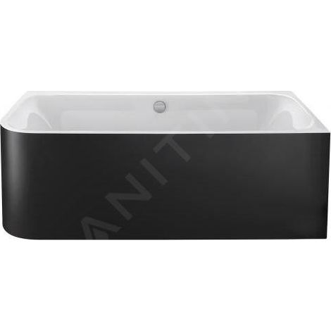 Baignoire DU Happy D.2Plus 1800x800mm, avec panneau en acrylique, finition mate, coin droit (1/3)