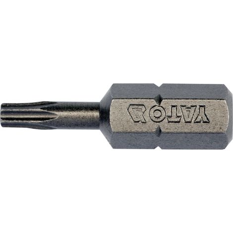 TORX-Bits T10, 25 mm, 10 Stück, sandgestrahlt, S2-Stahl