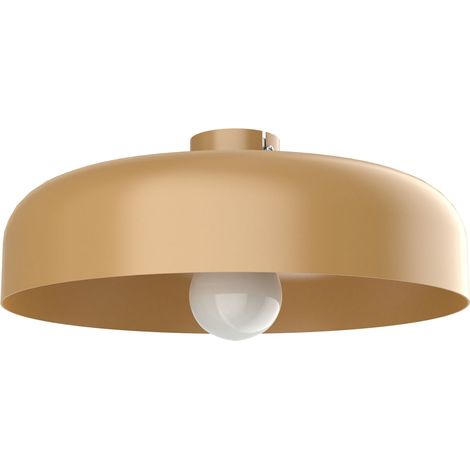 LUMICOM TUZZI Plafoniera, 1xE27, max 42W, metallo, anodic gold, D.40cm