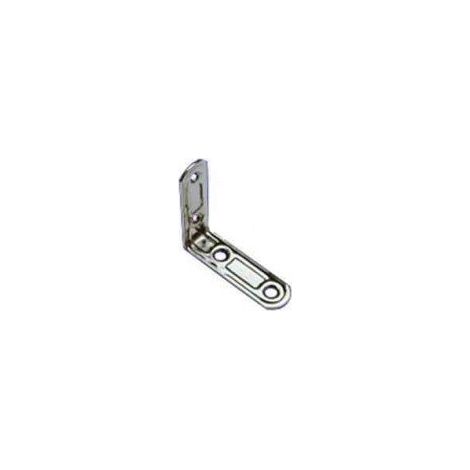 Lastrine ad angolo Inox 40 x 40 x 15 mm. - 4 pz.