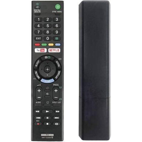 Sony Bravia RMT-TX300E replacement remote control for Sony TVs, compatible with Sony Bravia universal remote control. (1/5)