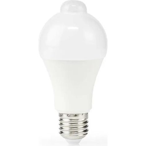 Nedis Lbpe27a601 Bombilla LED con Detector de Movimiento Blanco