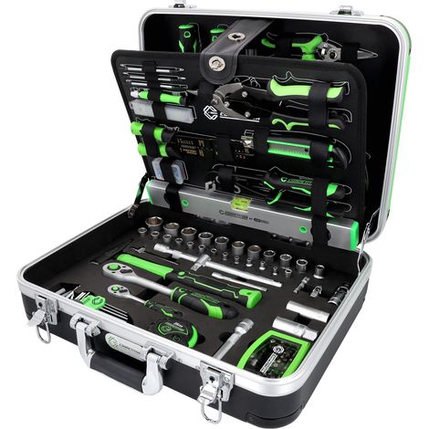 Juego de herramientas KS Tools competition 1/4+1/2 145 piezas maletín (1/4)