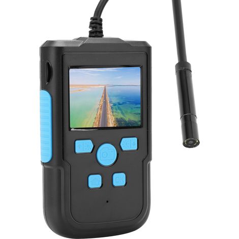 Endoscope industriel portable 2 MP, écran HD 2,4 pouces, étanche, objectif 8 mm, caméra d'inspection, portée 2 m / 6,6 pi (1/5)
