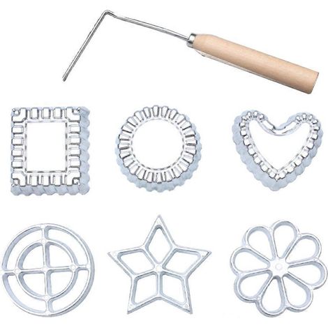 Moule à Rosette Détachable en Alliage d'Aluminium avec Poignée Amovible (1/4)