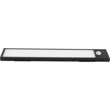 Lampe LED à détecteur de mouvement 950mAh, ruban ultra-fin pour placard, armoire, couloir, éclairage sans fil rechargeable. (1/5)