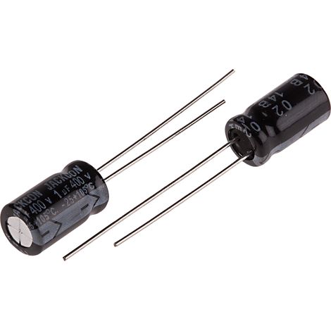 Condensateur RS PRO 1µF, 400V c.c.