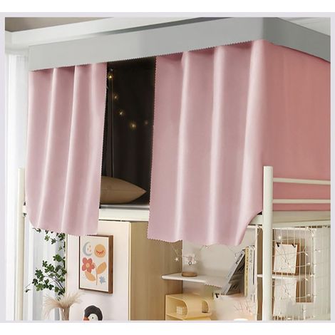 Blackout Curtain Bunk Bed Canopy Thick Bed Canopy Bed Curtain Mezzanine Anti-Dust Insect for Student Dormitory Bed Tent Cabin Raised Bedspread/Mid-Height Bedspreads 1.35 x 2 m