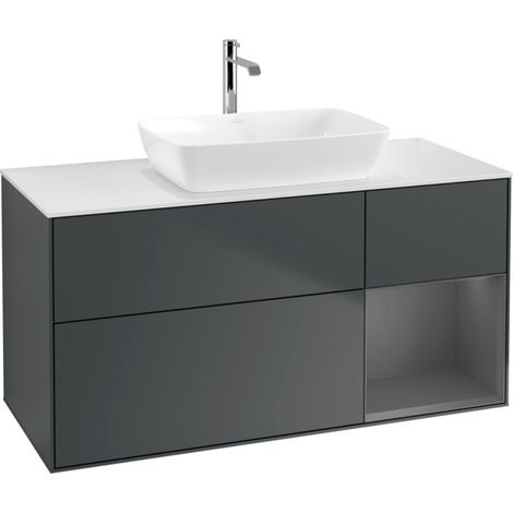 Villeroy & Boch F831GKHG Armoire sous vasque Finion F83 (1/2)