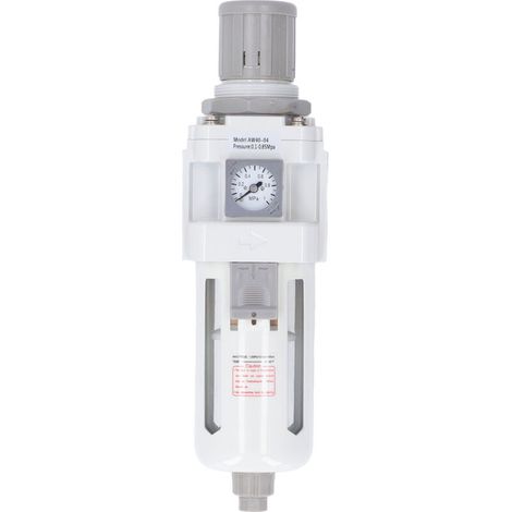 G1/2 Zoll Luftfilter-Druckregler, Differenzdruck-Kompressor mit automatischer Kondensatabführung und Manometer (1/5)